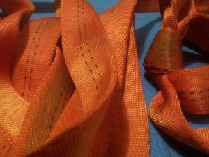 Cleaned Webbing with Sterling Rope Wash 1