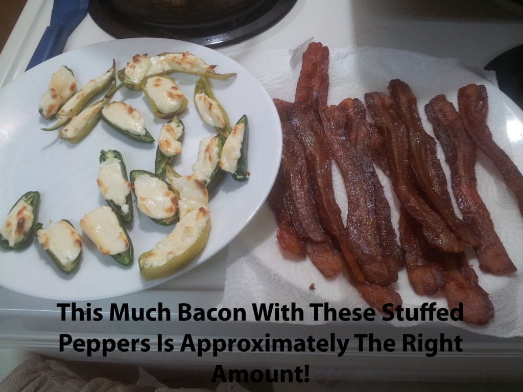 Bacon and Cream Cheese Stuffed Peppers 2