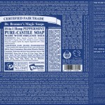 Dr. Bronners Magic Soap Label