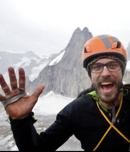 Craig Muderlak in the Bugaboos