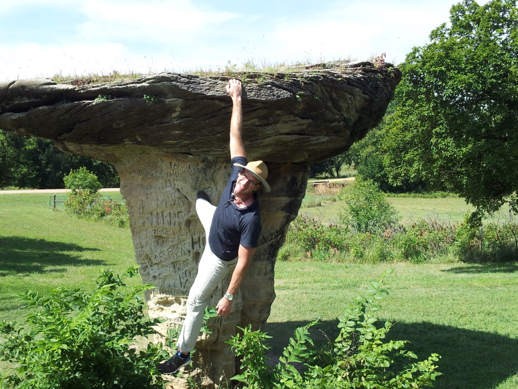 More Rock Climbing In Kansas Mushroom State Park