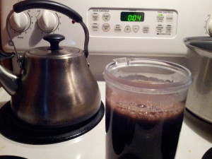 Brew your French Press Coffee for exacly 4 minutes