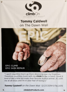 Tommy Caldwell Used ClimbOn Dawn Wall Ascent