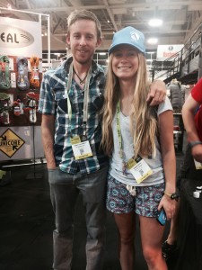 Tommy Caldwell and Fan ClimbOn