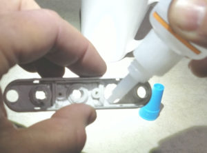 Repair A Cracked Prohands hand exerciser step 8 Apply Gorilla Glue