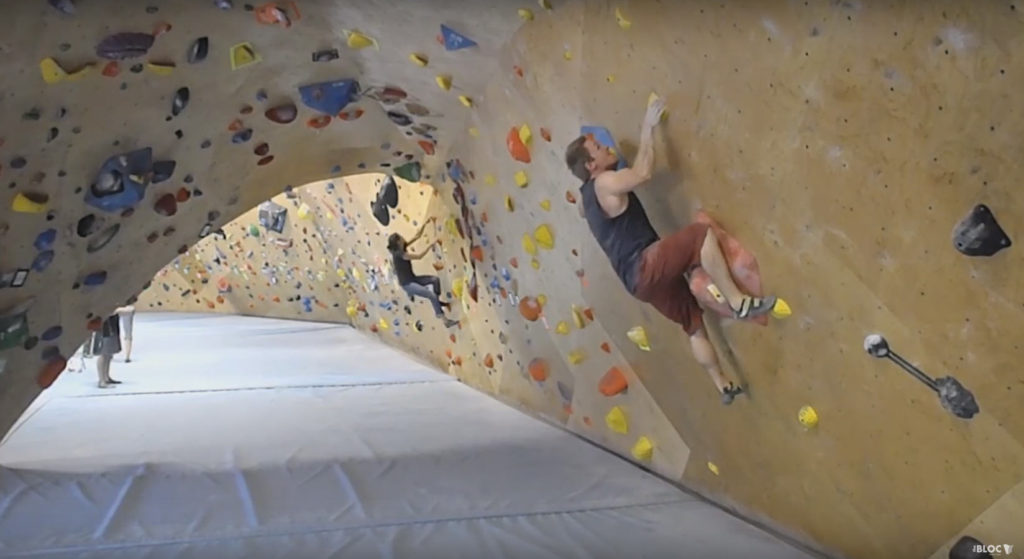 Cory Hanson at The Bloc Climbing and Fitness