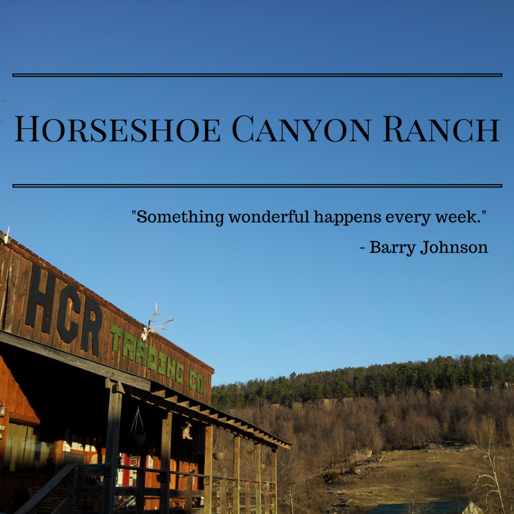 Something wonderful happens every week at Horseshoe Canyon Ranch